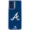 MLB Atlanta Braves - Solid Distressed Moto G 5G (2024) Clear Case